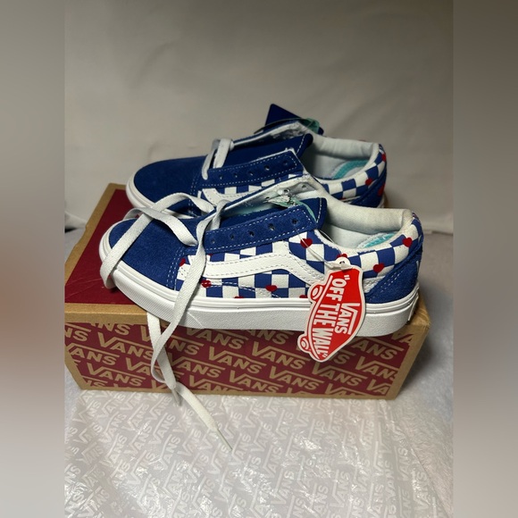 Vans Kids ComfyCush Old Skool Sneakers Autism Awareness Brand New - Picture 3 of 12